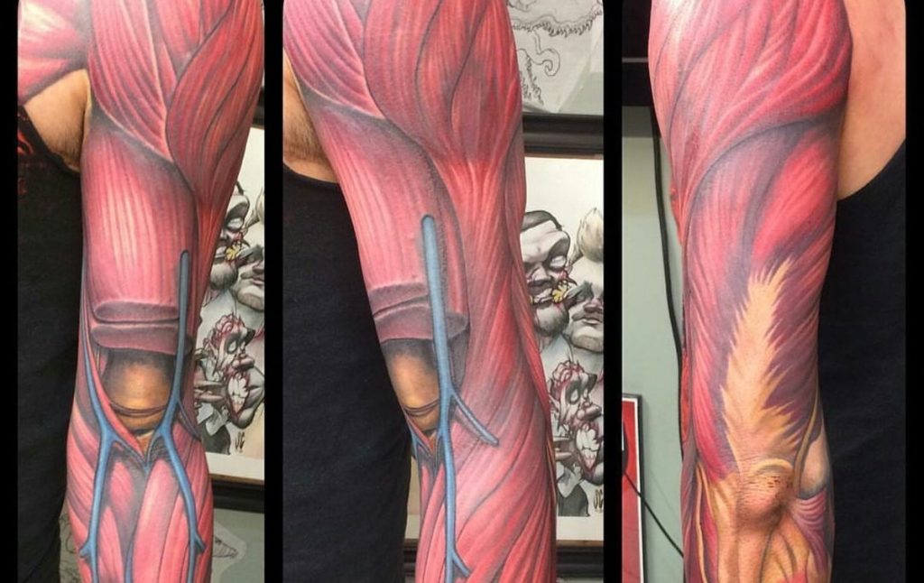 anatomical tattoo