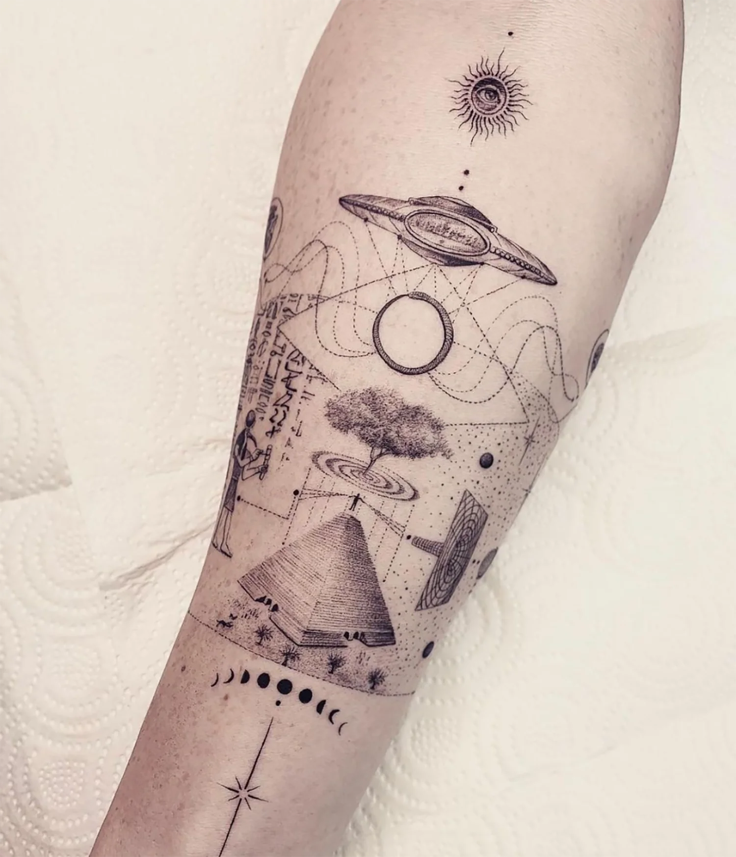 geometric tattoos