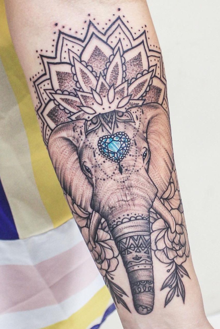 mandala elephant