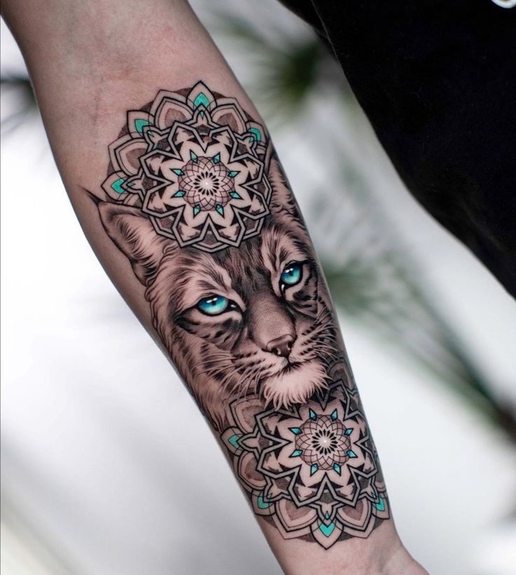 mandala tiger tattoo