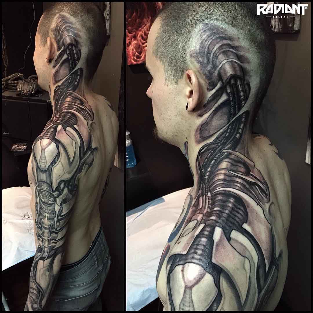 Biomechanical tattoos