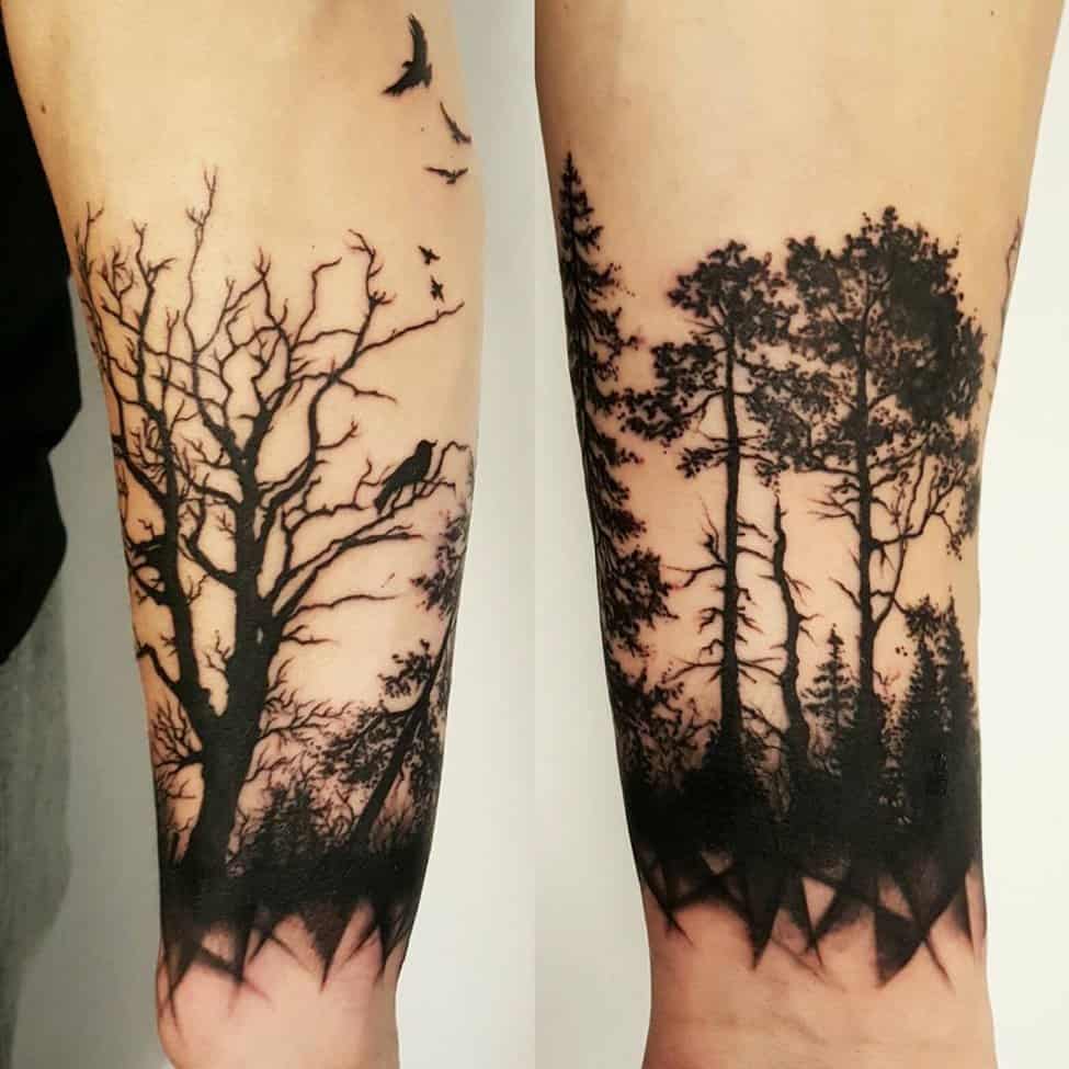 blackwork nature