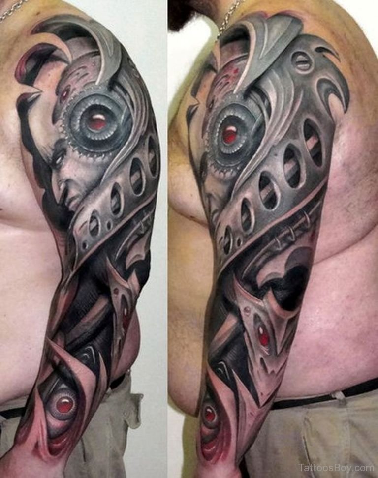 biomechanical tattoo