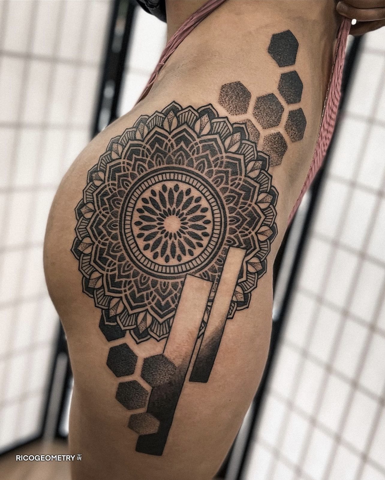 geometric tattoo