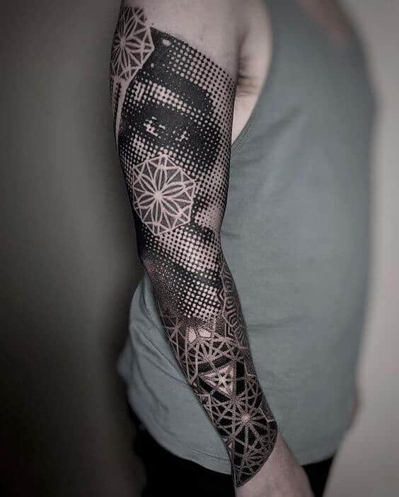 geometric blackwork