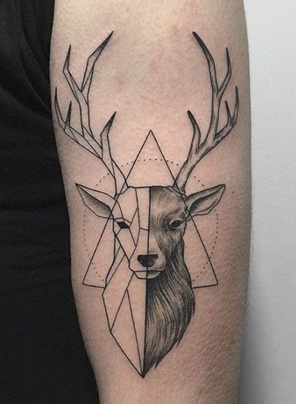 geometric deer