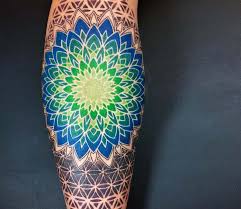 colorful tattoo masdala