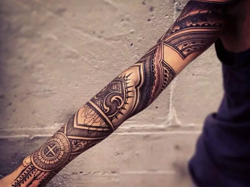 geometric tattoos