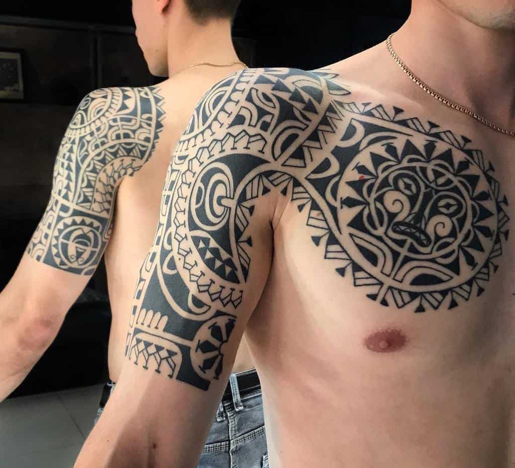 Maori tiki tattoo