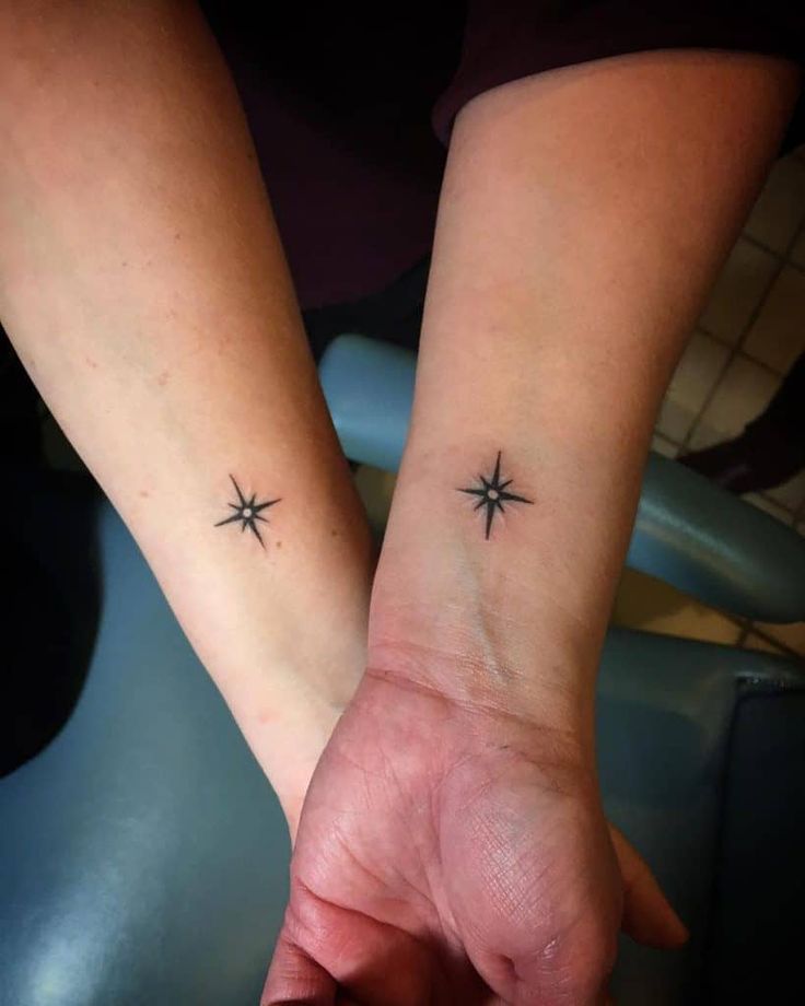 star minimalist tattoo